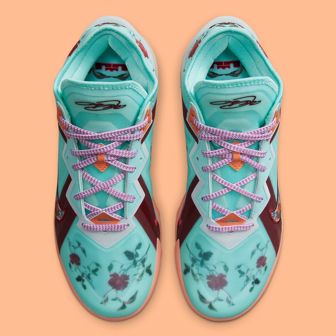 Nike LeBron 18 Low Floral 3 Nike LeBron 18 Low "Floral"