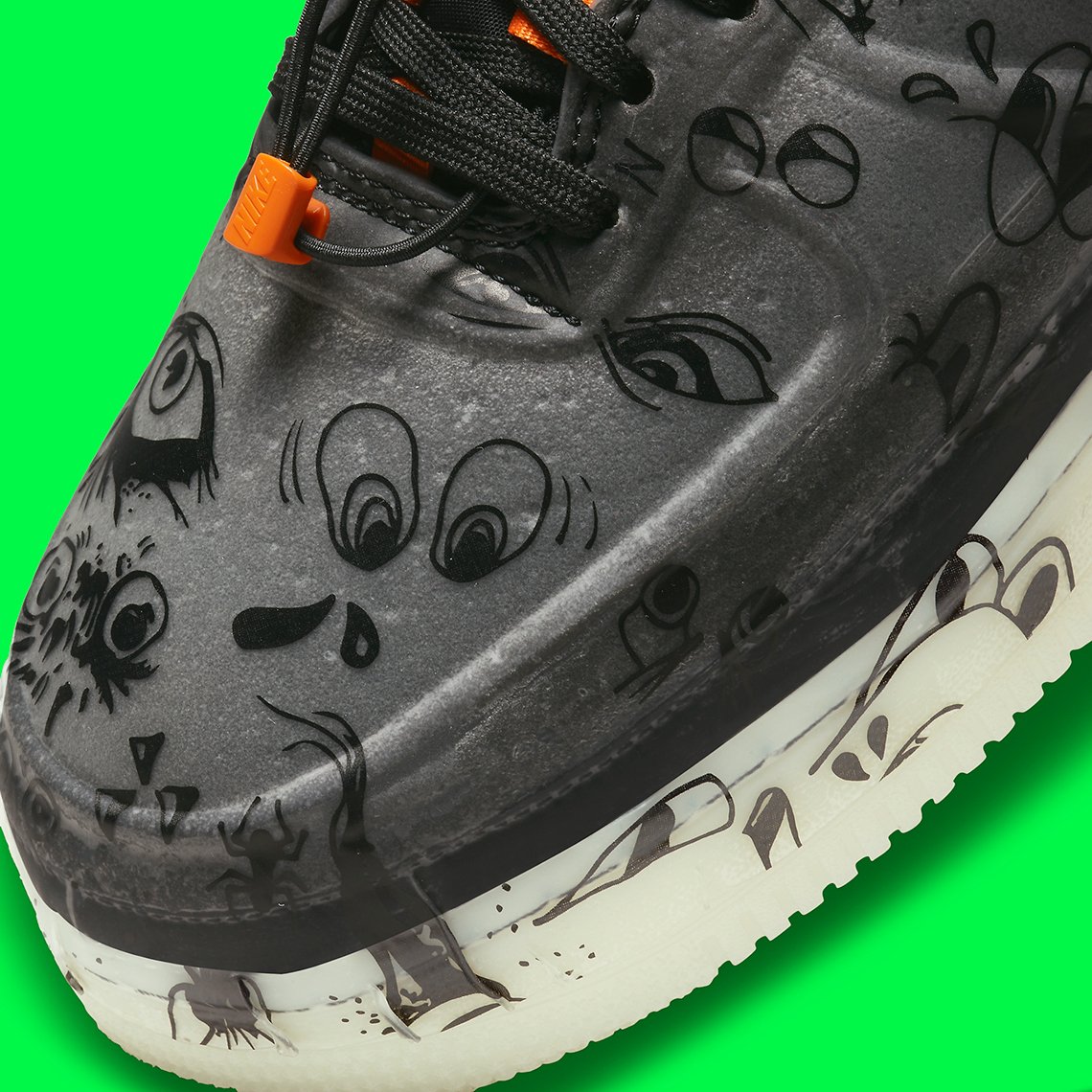 Nike Air Force 1 Low Experimentale Halloween 10 Nike Air Force 1 Low Experimentale "Halloween"