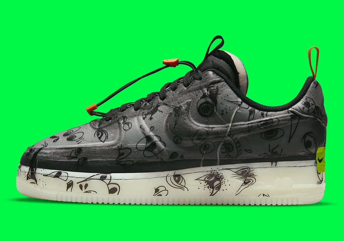 Nike Air Force 1 Low Experimentale Halloween 2 Nike Air Force 1 Low Experimentale "Halloween"