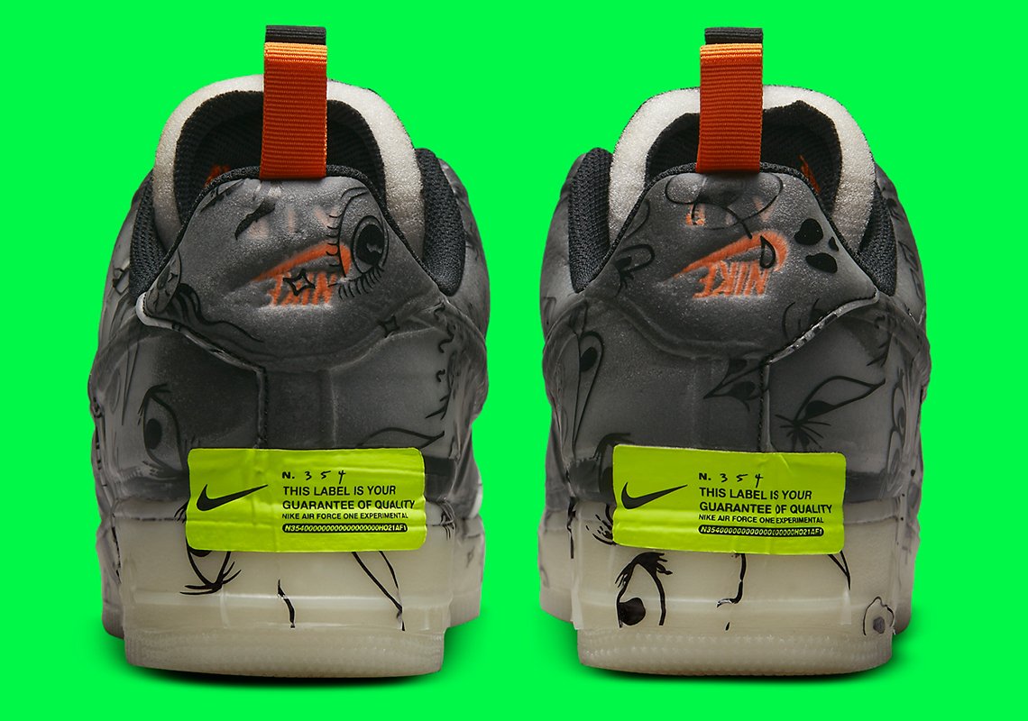 Nike Air Force 1 Low Experimentale Halloween 6 Nike Air Force 1 Low Experimentale "Halloween"