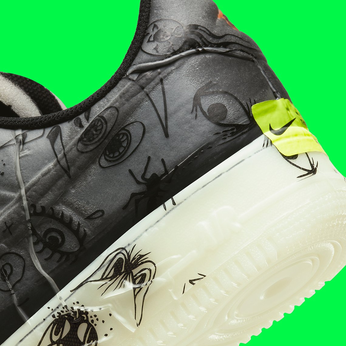 Nike Air Force 1 Low Experimentale Halloween 9 Nike Air Force 1 Low Experimentale "Halloween"