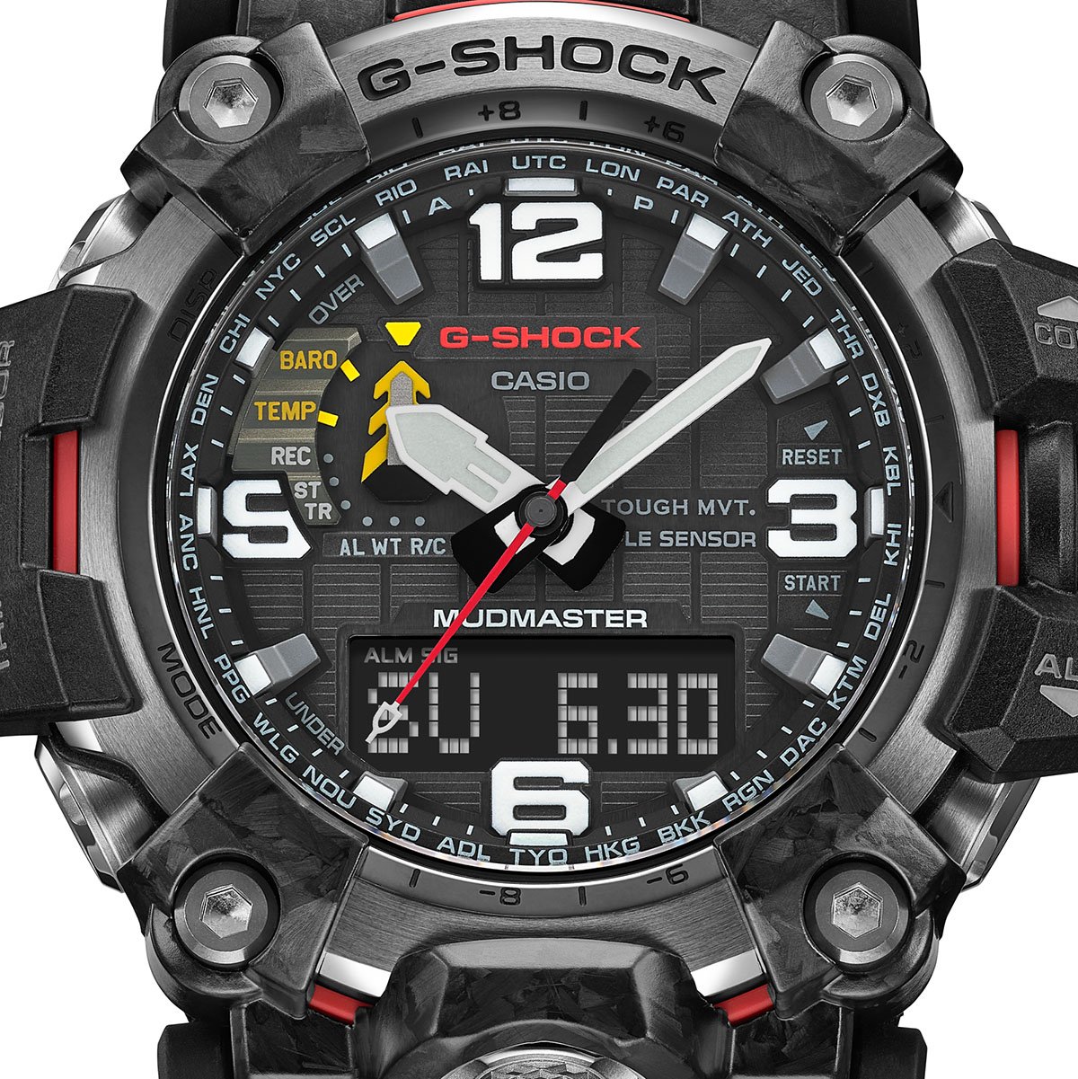 G SHOCK MUDMASTER Carbone Forge 2 G-SHOCK MUDMASTER Carbone Forgé