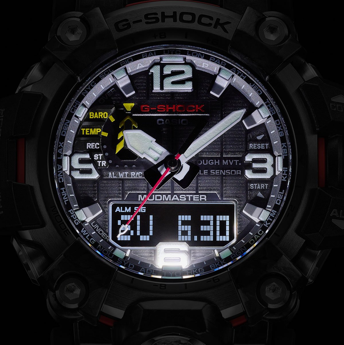 G SHOCK MUDMASTER Carbone Forge 4 G-SHOCK MUDMASTER Carbone Forgé