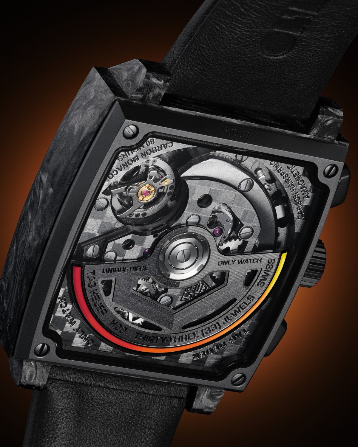 TAG Heuer Only Watch Carbon Monaco 5 TAG Heuer Only Watch Carbon Monaco