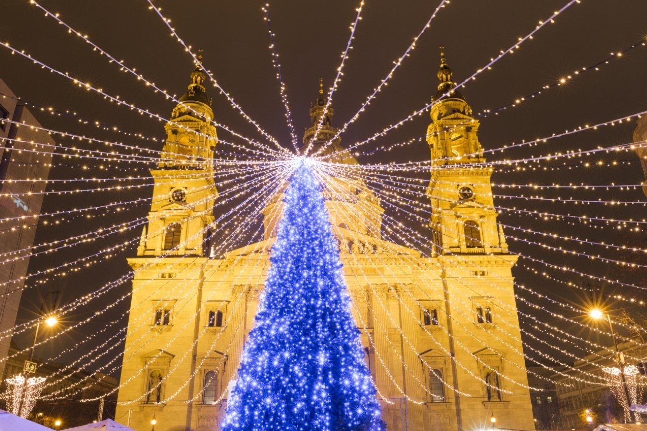 10 plus beaux sapins de Noël au monde - Budapest