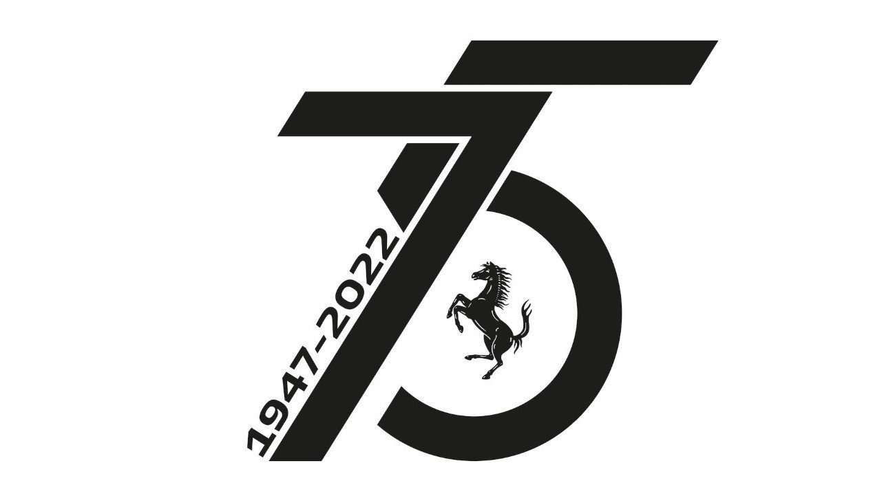 Ferrari logo 75e Anniversaire