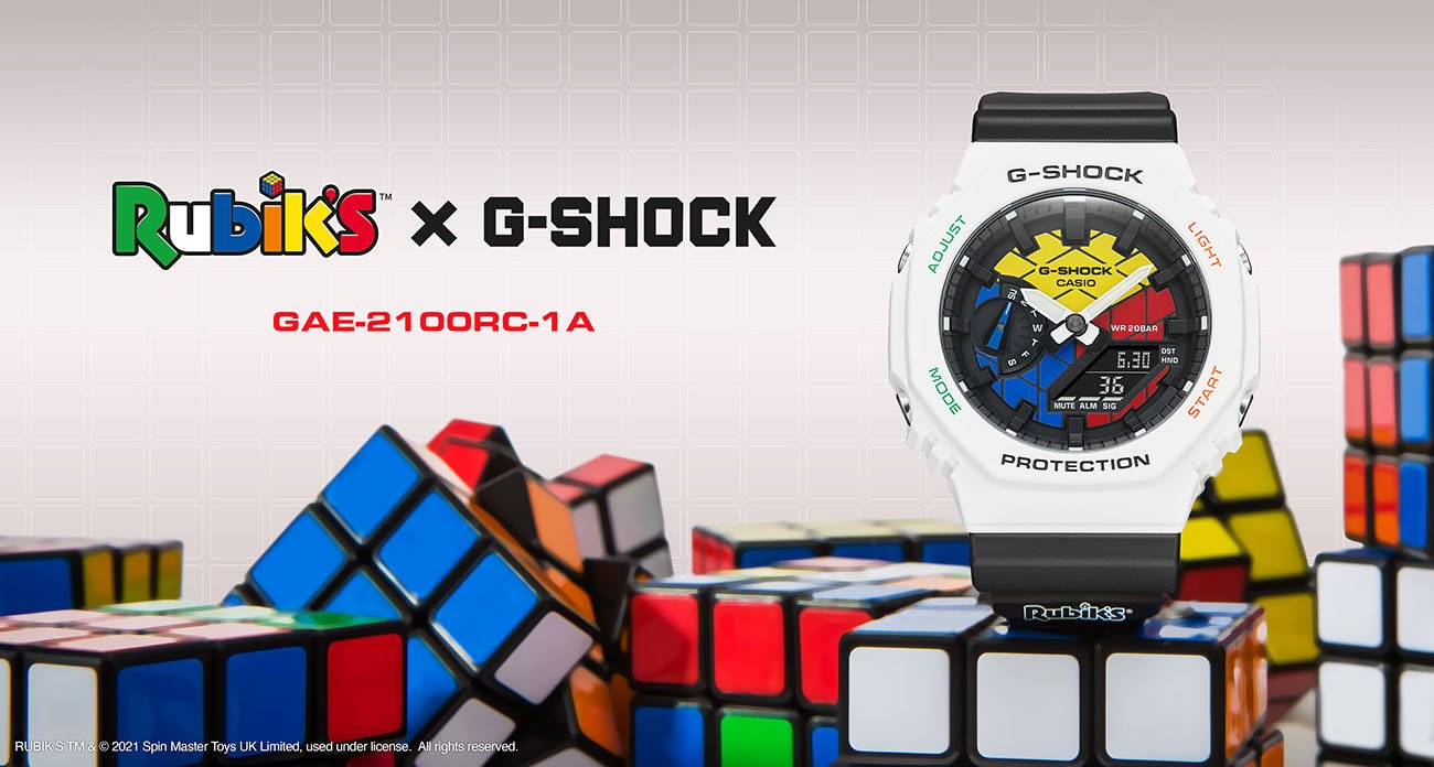 G-SHOCK x Rubik's Cube
