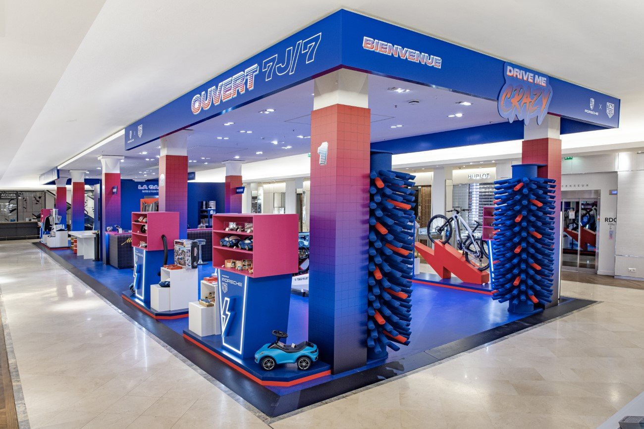 Porsche x TAG Heuer Bon Marche Rive Gauche 2 Porsche x TAG Heuer - Bon Marché Rive Gauche