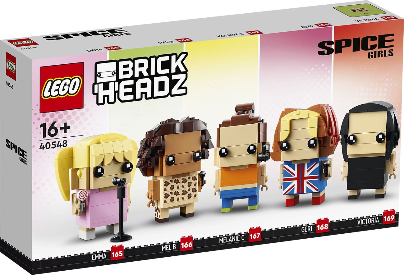 Spice Girls x LEGO BrickHeadz