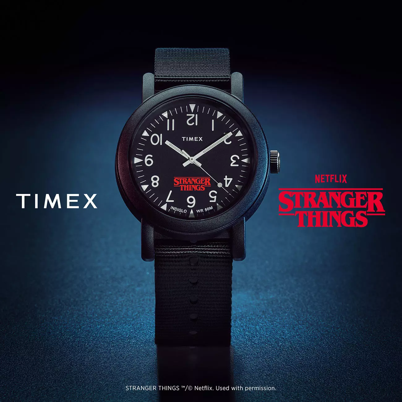 Stranger Things 4 x Timex