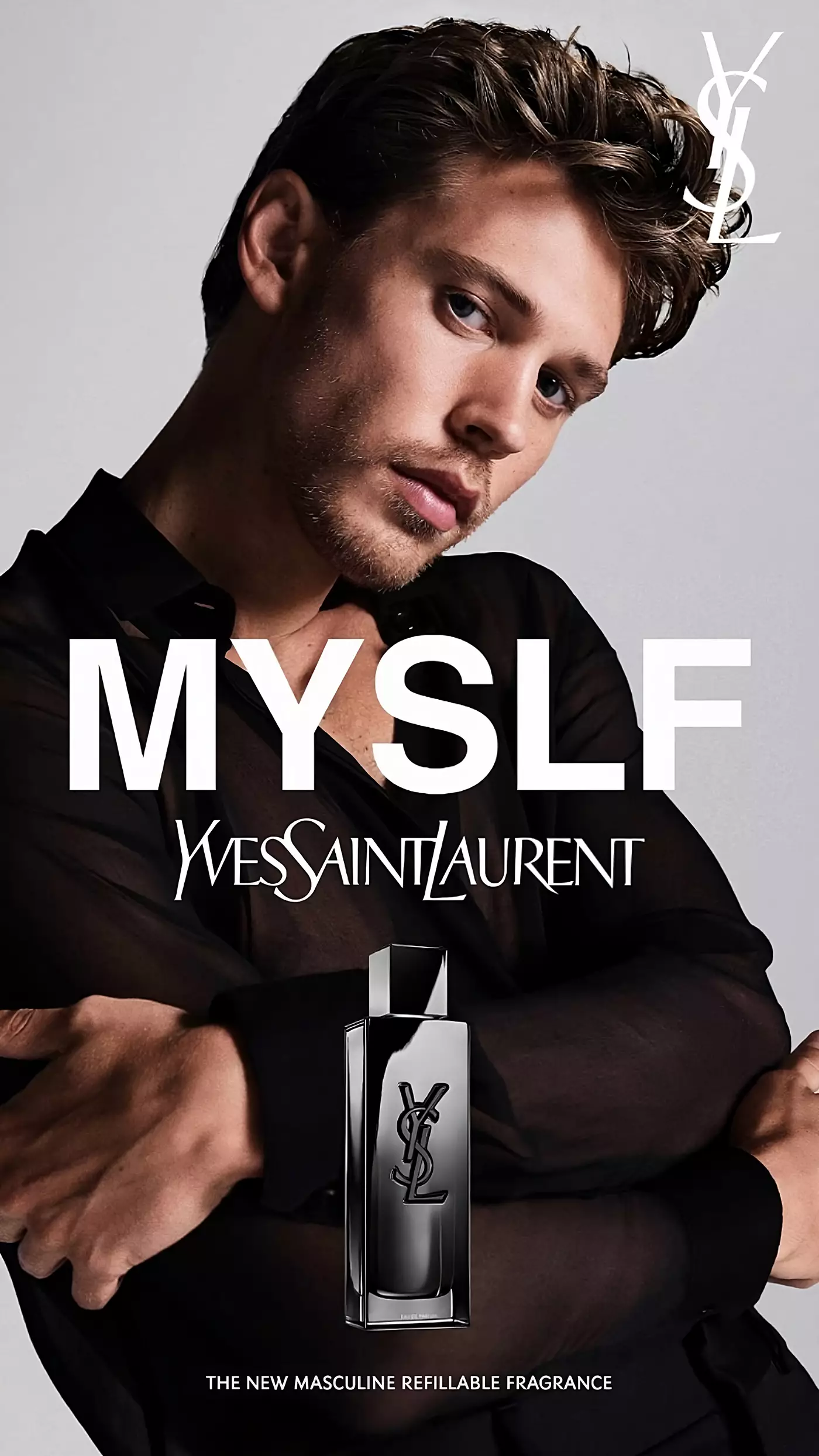 Austin Butler inaugure la nouvelle ère d'Yves Saint Laurent Beauté avec MYSLF