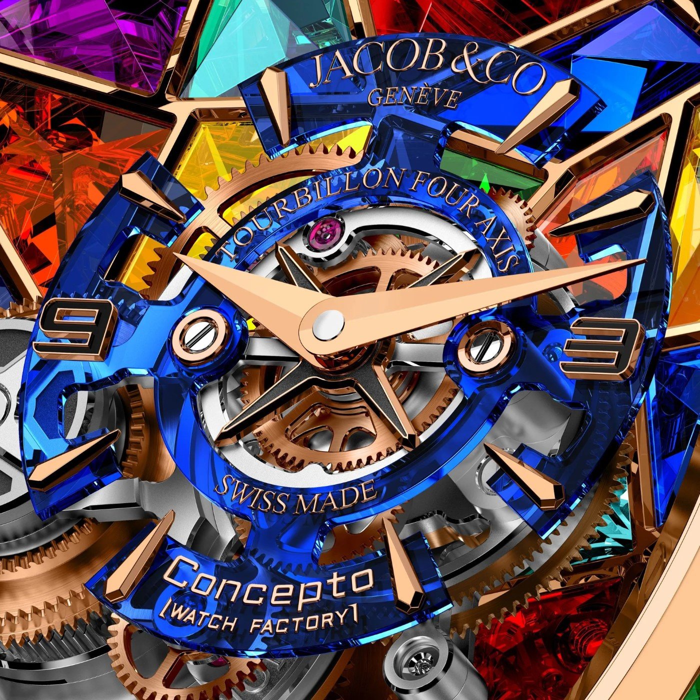 Astronomia Revolution 4th Dimension For Only Watch 2023, un testament d'innovation par Jacob & Co. et Concepto Watch Factory