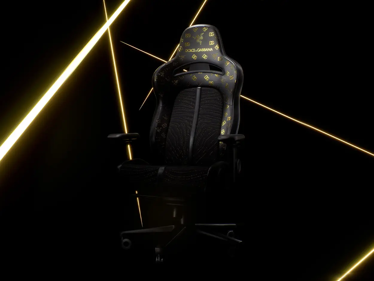 Dolce Gabbana x Razer 4 Razer et Dolce & Gabbana s'unissent pour une fusion étonnante entre la technologie et le luxe