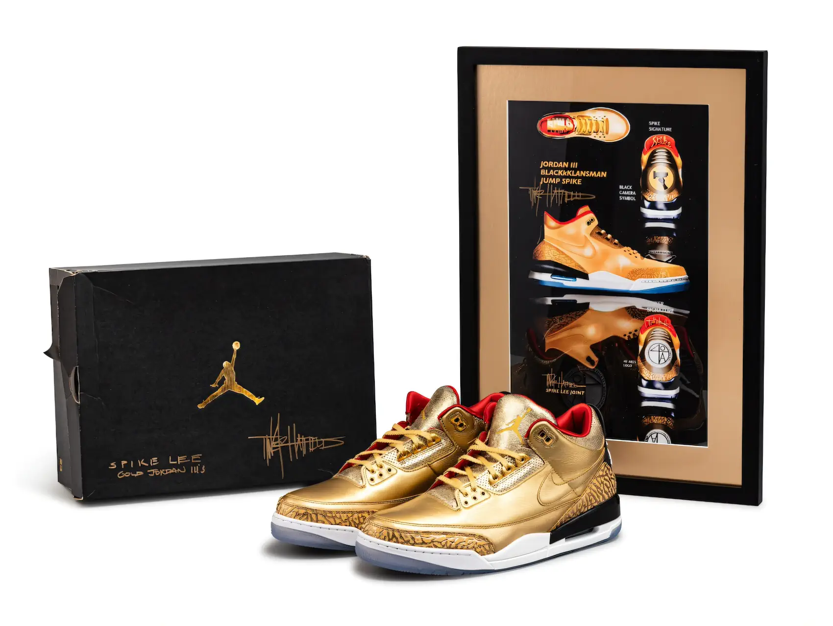 L'Air Jordan 3 Gold Oscars de Spike Lee mis aux enchères