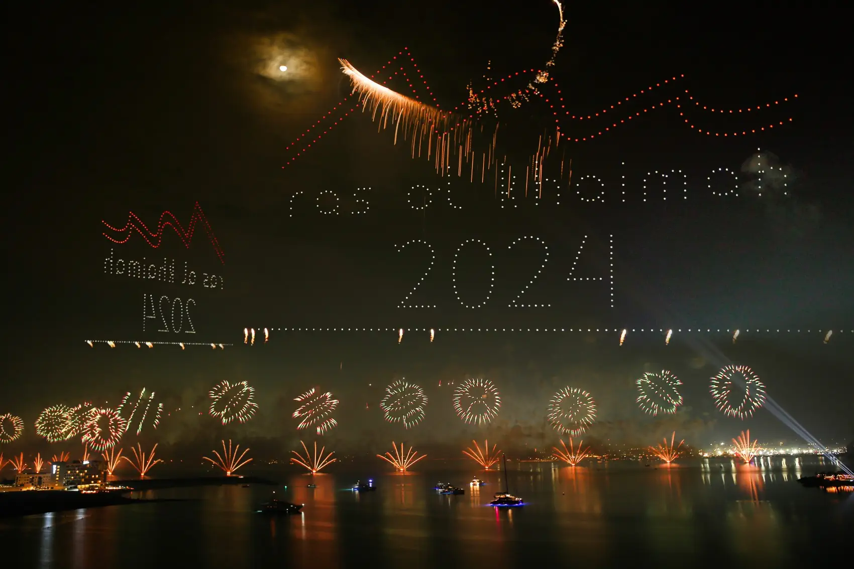 Ras Al Khaimah inaugure 2024 avec deux spectacles qui battent des records du monde Guinness