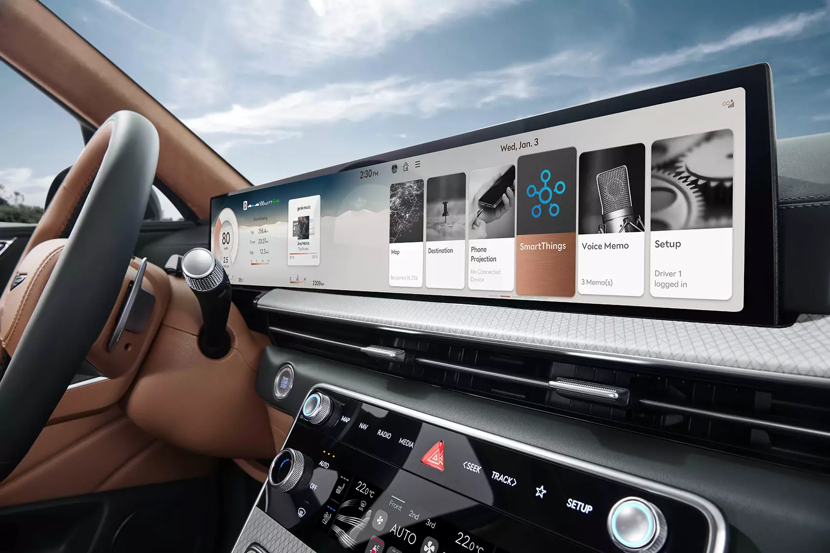 Samsung et Hyundai s'associent pour l'avenir de la voiture et de la maison connectées