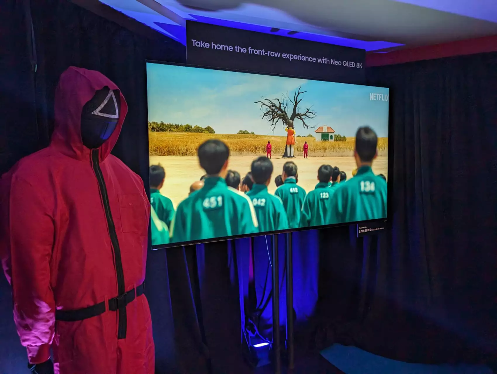 Samsung et Netflix donnent vie à la série "Squid Game"