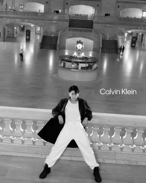 Jungkook à Grand Central Station, La campagne Printemps 2024 de Calvin Klein est placée sous le signe de l'authenticité